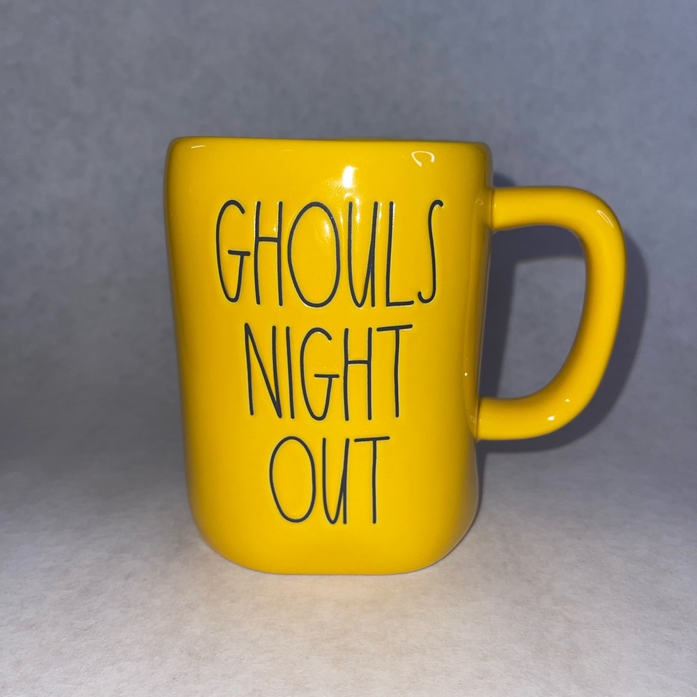 Rae Dunn Ghouls Night Out Coffee Mug NEW